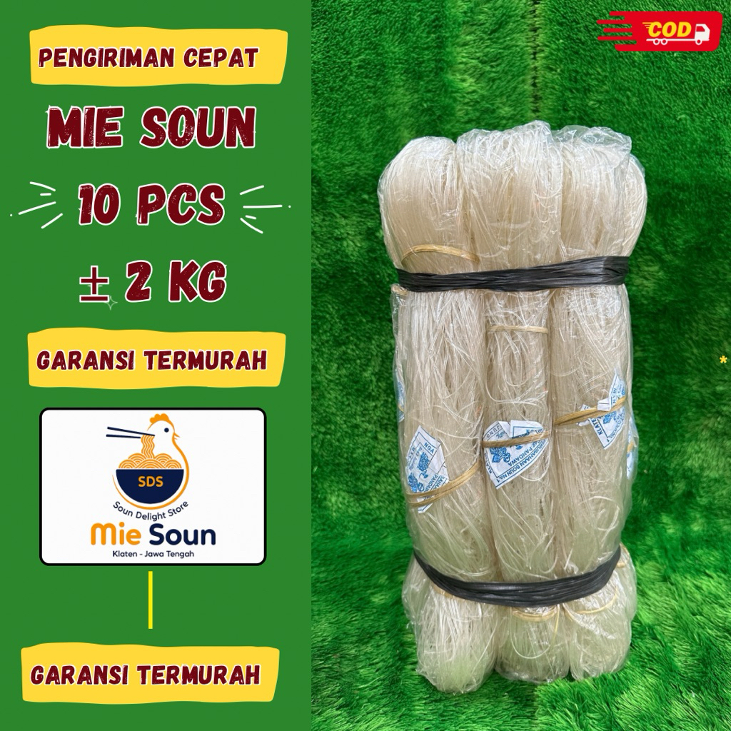 Mie Soun Cap Pandawa Premium Berat ±2Kg